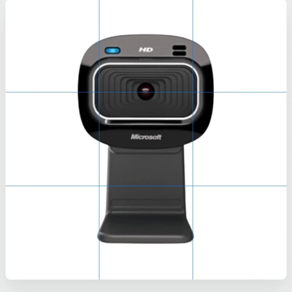 USB Web Camera, Microsoft Lifecam HD-3000, HD 720p